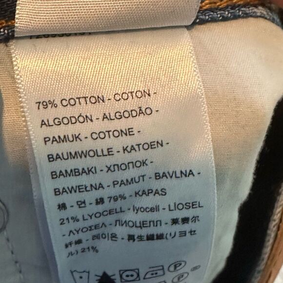 Levi’s Ribcage Straight Ankle Button-fly Jeans 27 - Picture 9 of 9